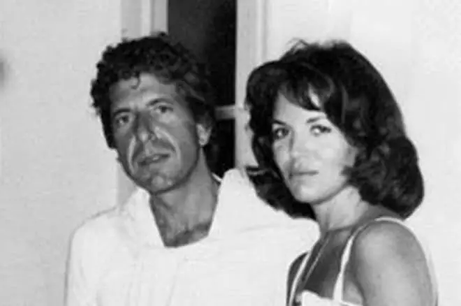 Leonard Cohen i Suzanna Elod