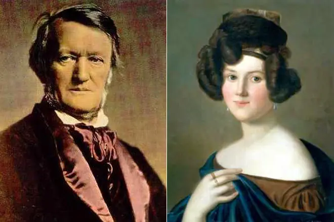 Richard Wagner en Minna Planer