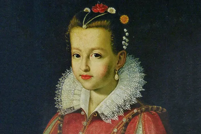 Maria Medici in youth
