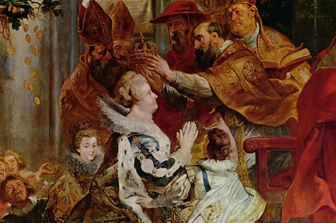Mary Medici коронациясы