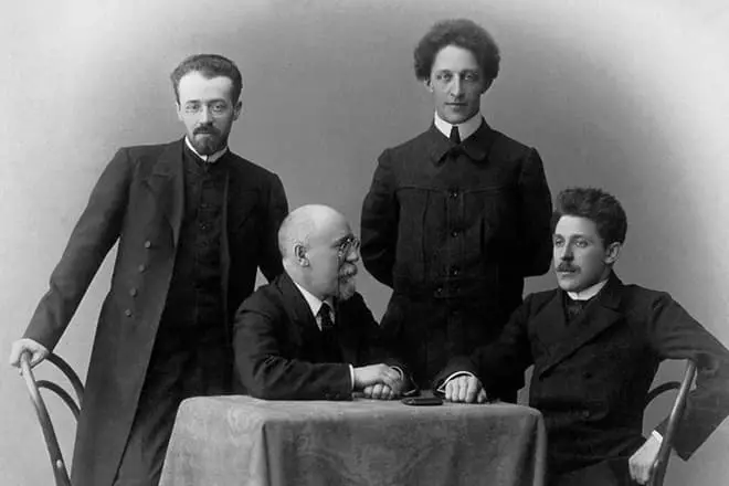 Konstantin Erberg, Fedor Sologub, Alexander Blok, Georgy Stockkov