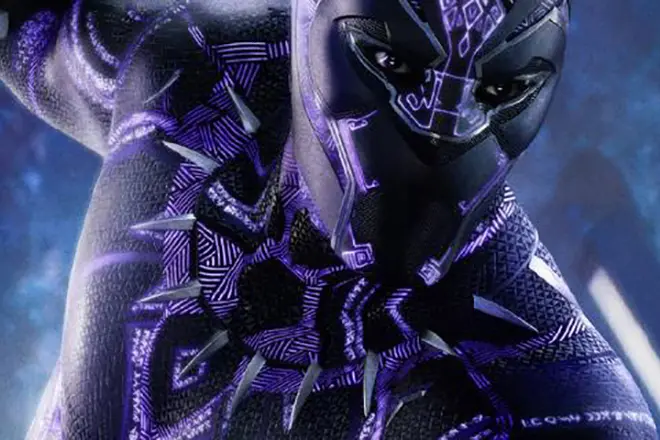 Kostym av Black Panther från Vibrano
