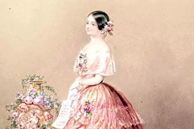 Henrietta Halupetskaya, den første kone til Johann Strauss