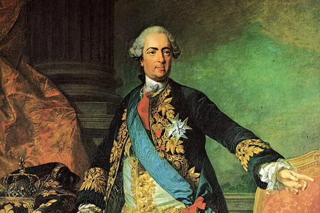 루이 XV 왕.