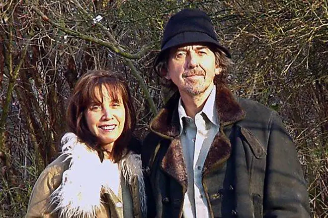 George Harrison og hans kone Olivia