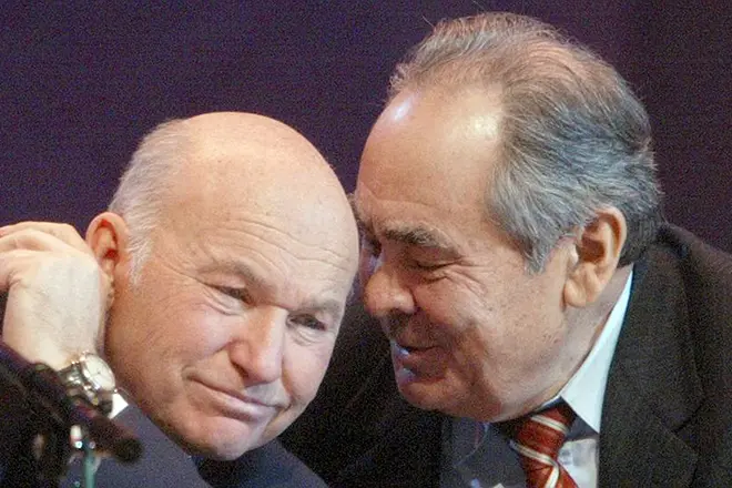 Yuri Luzhkov e Mintimer Shaimiev