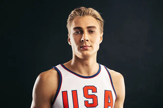 Basketballspiller Alexander Ryapolov