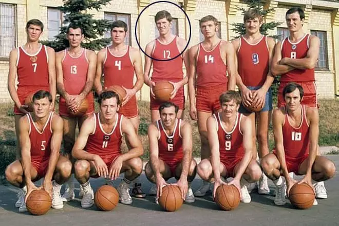 Sergey Kovalenko a l'equip nacional de la URSS