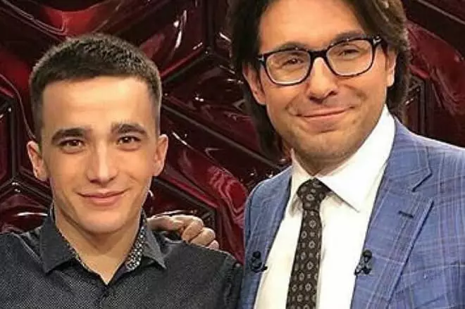 Sergey Semenov en Andrei Malakhov yn 'e show "Direct Ether"