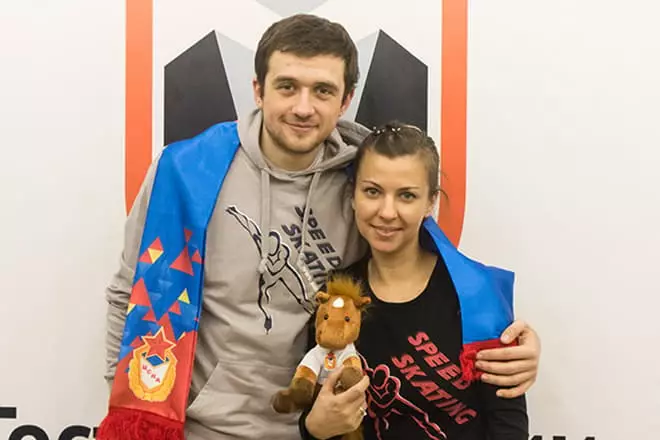 Denis Suskov a jeho manželka alla