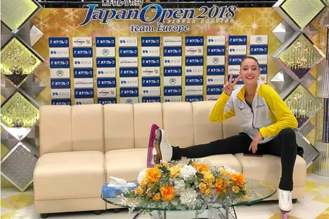 Maria Sotskova tại Nhật Bản năm 2018