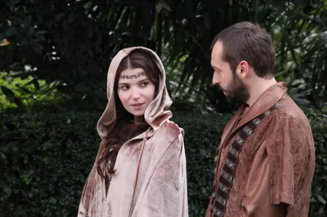 Ibrahim Pasha and Hatice Sultan in the series