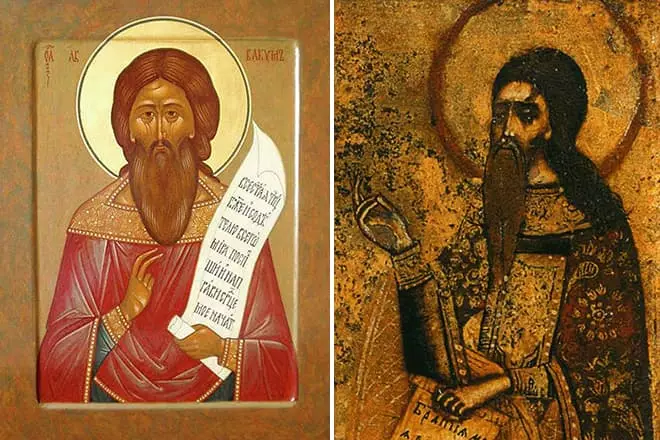 Vauv Avvakum ntawm Orthodox thiab Qub Believer icon