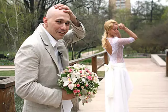 Vlad y su esposa Vitaly Larrik