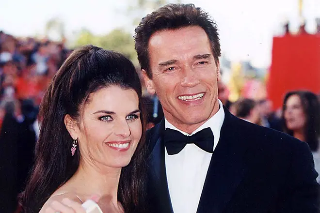 Maria Shreiver and Arnold Schwarzenegger