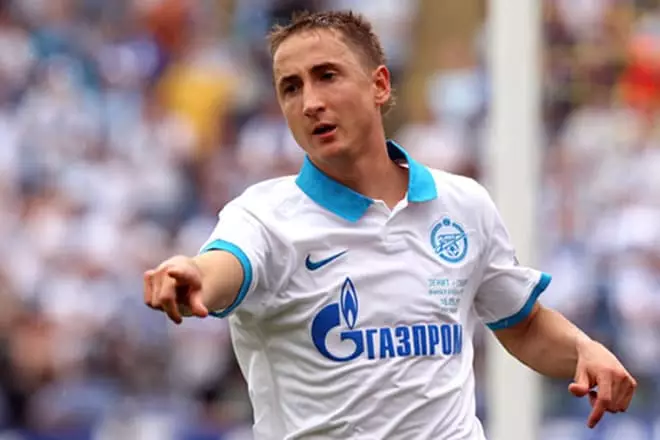 Vladimir Bystrov ao amin'ny Zenit Club