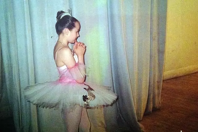 Anastasia Zorin nell'infanzia