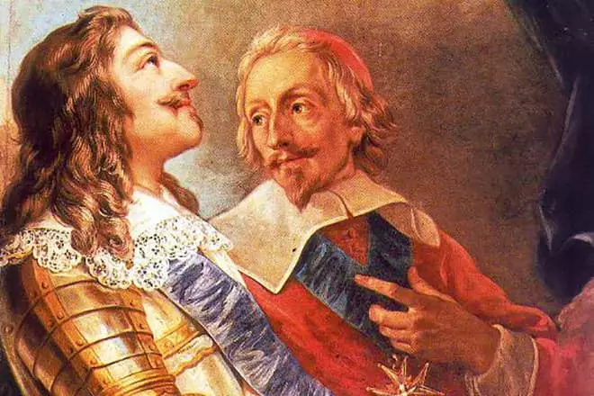 Louis XIII and Cardinal Richelieu