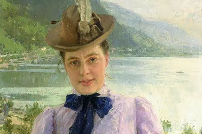 Zweite Frau Ilya Repin Natalia Nordman