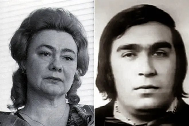 Galina Brezhnev and Boris Burya