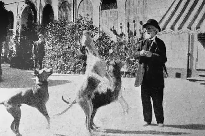 Giuseppe Verdi和他的狗