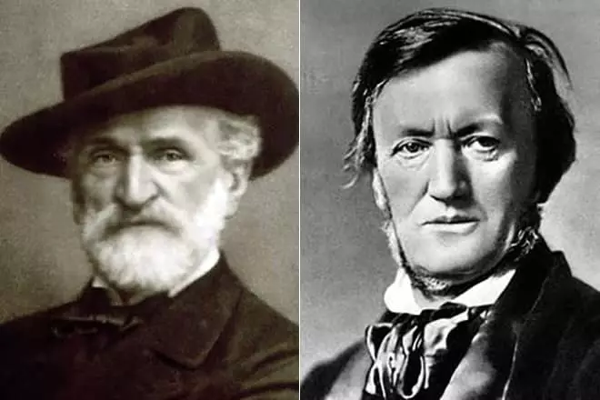 Giuseppe Verdi and Richard Wagner