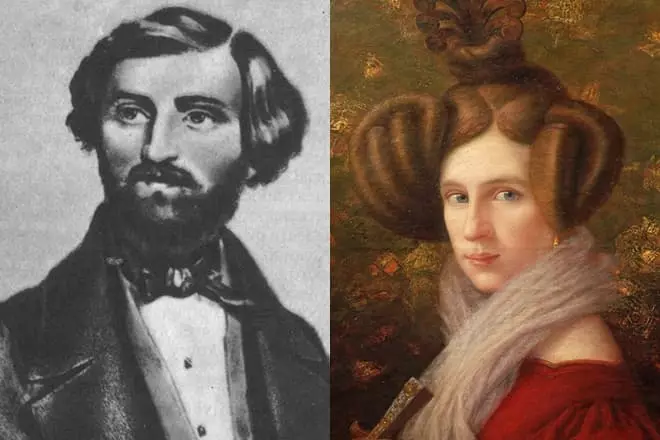 Giuseppe Verdi i la primera esposa Margarita Bareti