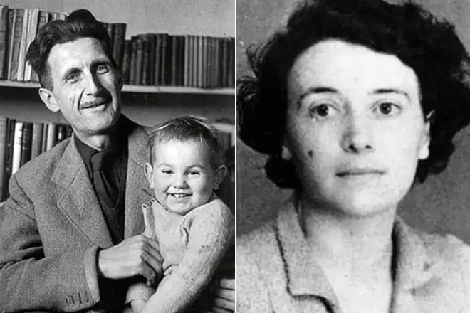 George Orwell e Aille O'Shognessi con Son Richard