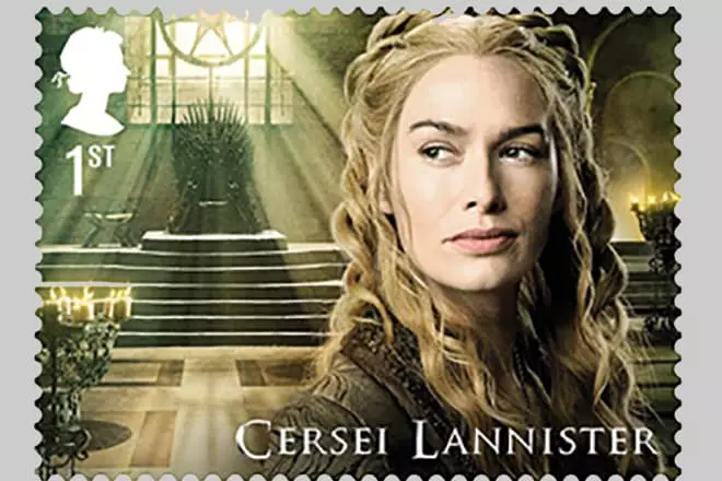 Sersa Lannister шуудангийн марк дээр