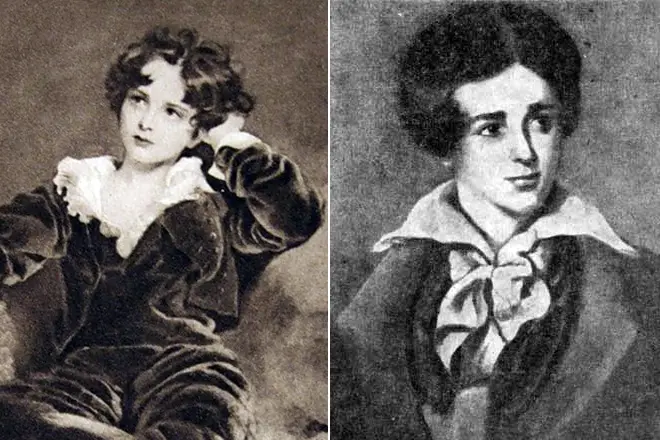 George Byron u djetinjstvu i mladima