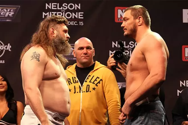 Matt Mitrion and Roy Nelson