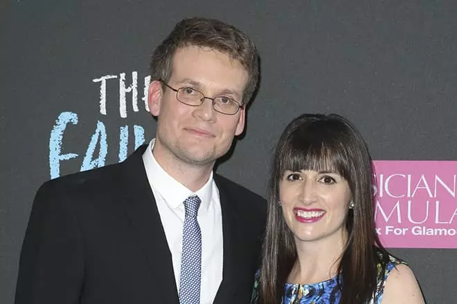 John Green i jego żona Sarah
