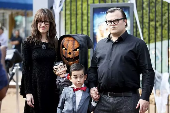 Jack Black With Family