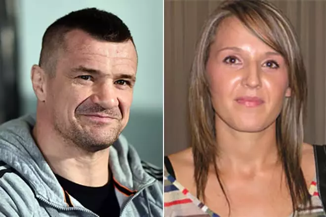 Mirko Crocop lan garwane Claudia