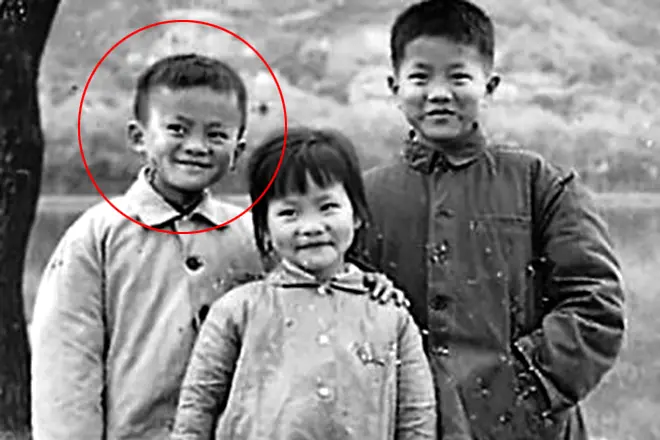 Jack Ma în copilărie
