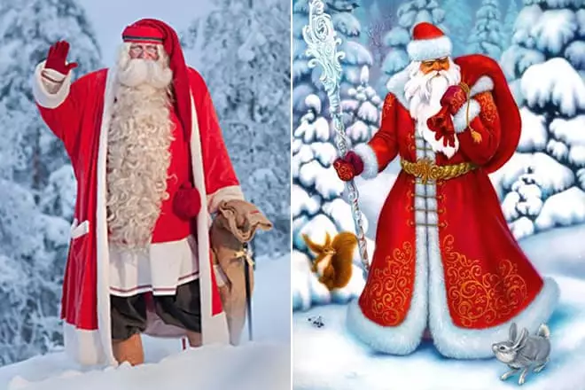 Joulupukka og Santa Claus