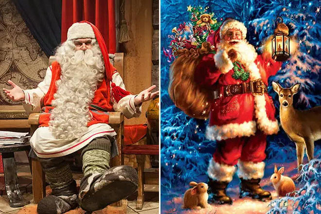 Joulupukka and Santa Claus