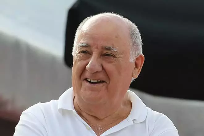 Amancio Ortega vuonna 2017