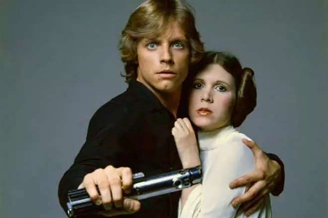 Leia Orgel und Luke Skywalker