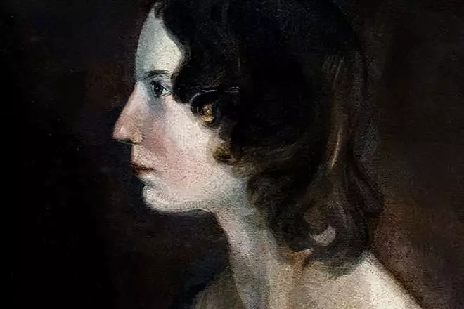 Beräknat porträtt Emily Bronte