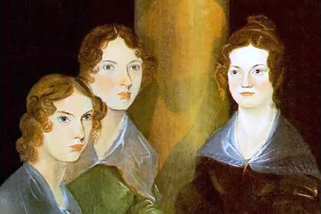 Charlotte Bronte, Emily Bronte og Ann Bronte