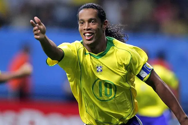 Ronaldinho në ekipin kombëtar brazilian