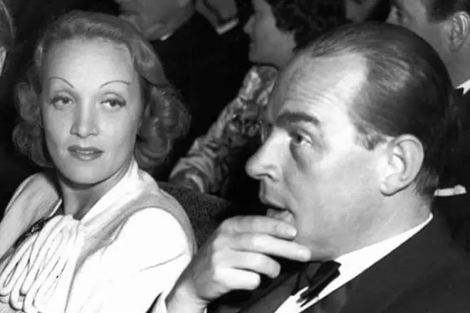 Erich Maria Remarik en Marlene Dietrich