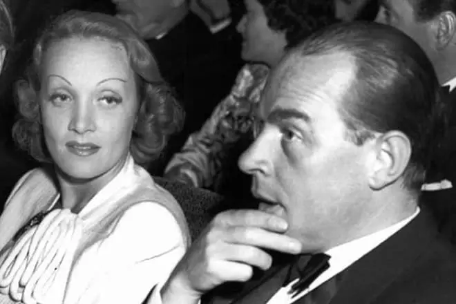 Erich Maria Remarik e Marlene Dietrich