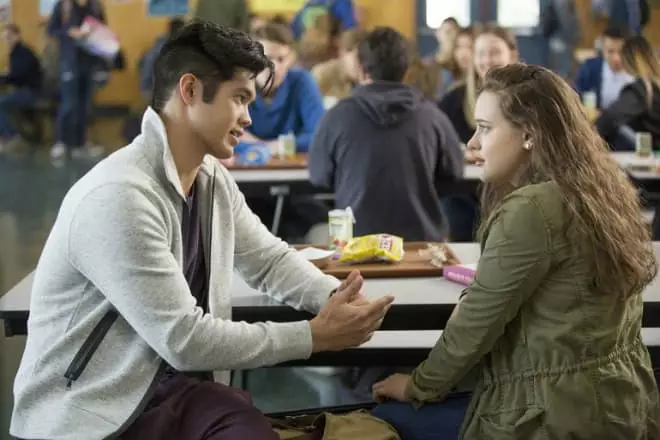 Catherine Langford and Ross Butler