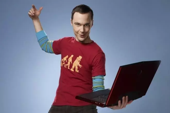 Laptop Sheldon Cooper