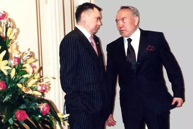 Rakhat Aliyev and Nursultan Nazarbayev