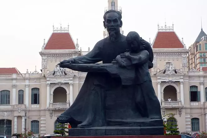 Monument ho shea mínusz Vietnamban