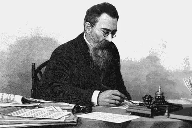 Nikolay Rimsky-Korsakov w pracy