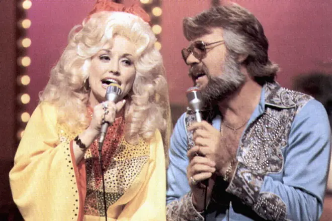 Dolly Parton und Kenny Rogers